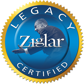 Ziglar Legacy Certified badge.